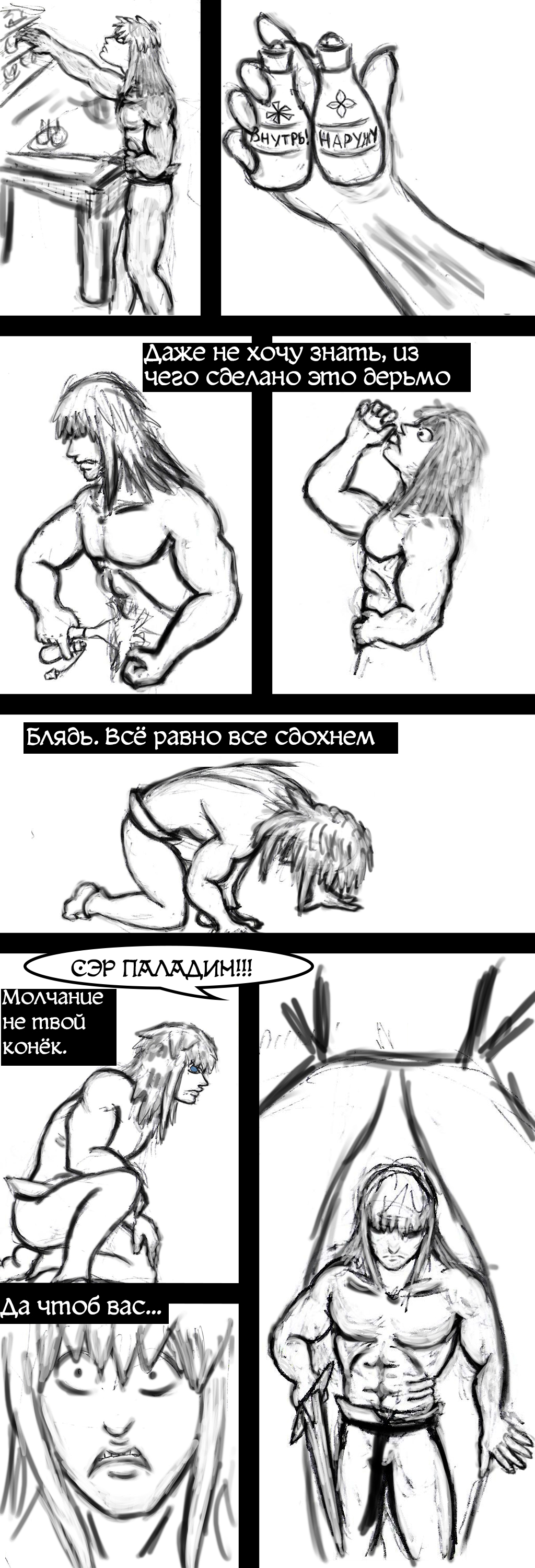 Комикс Паладины здорового бога: выпуск №47