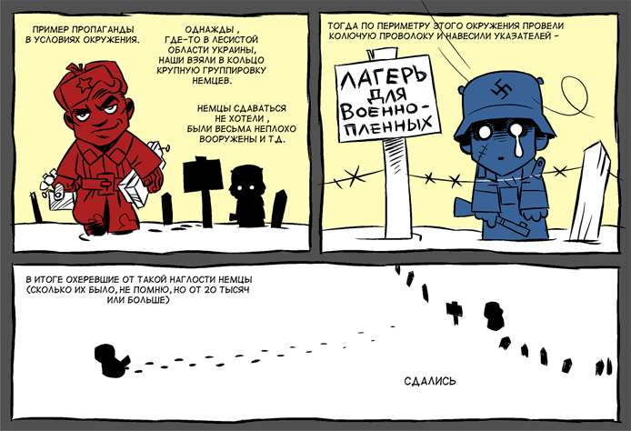Ретроспективные комиксы 41 (Лагерь военнопленных)