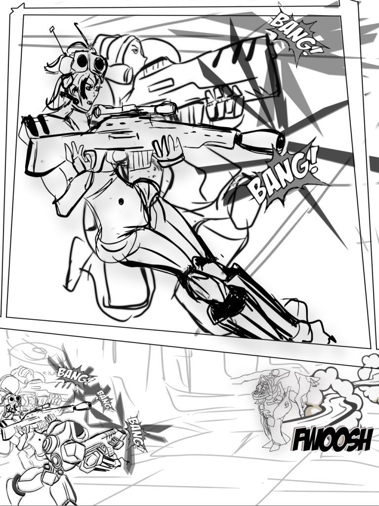 Комикс Миры встретились часть первая начало: выпуск №9