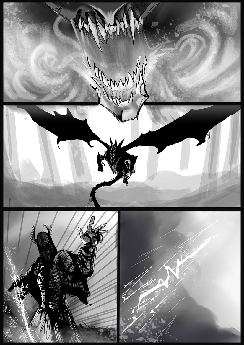 Комикс Битва с драконом: выпуск №3