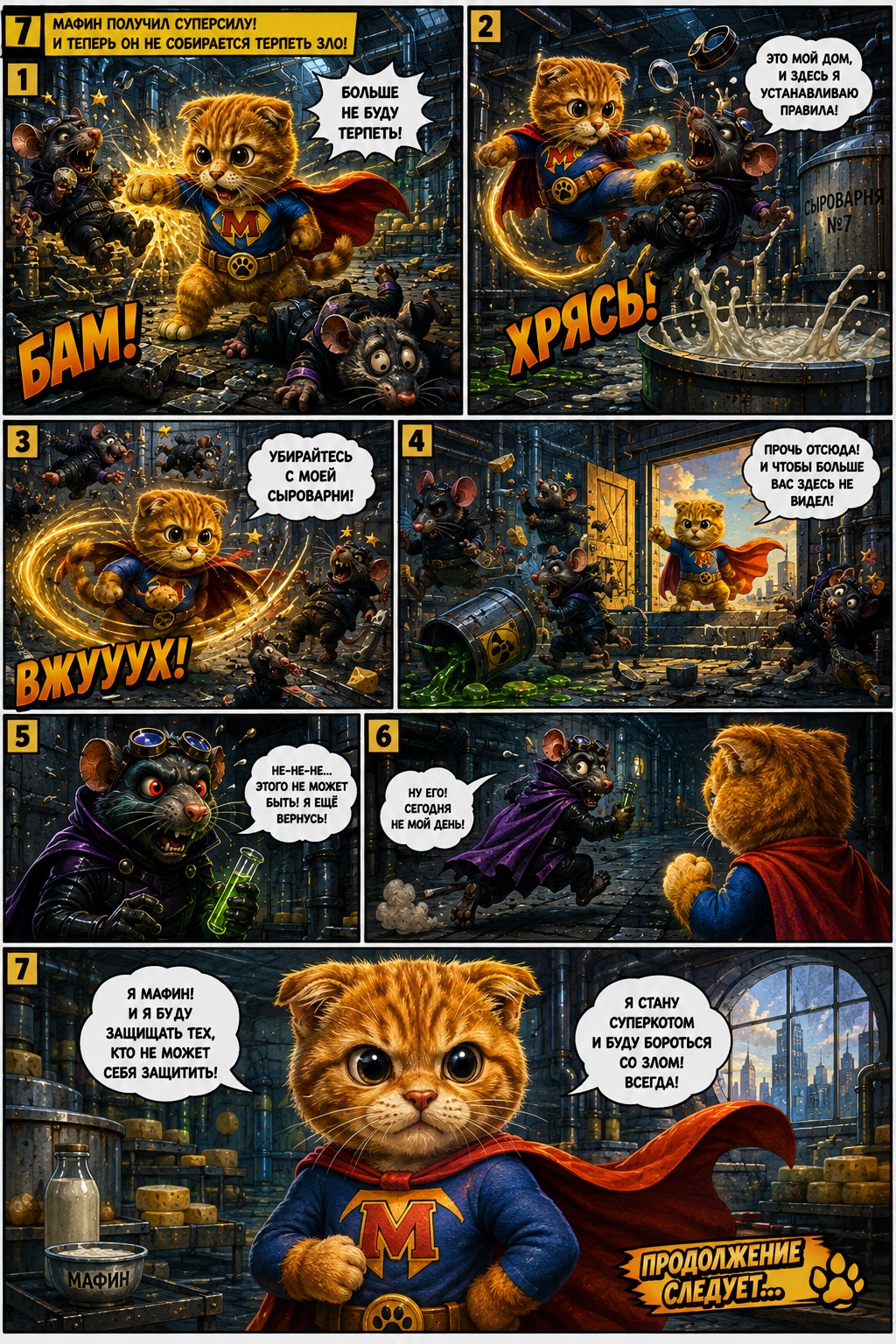 Мафин: Рождение Суперкота