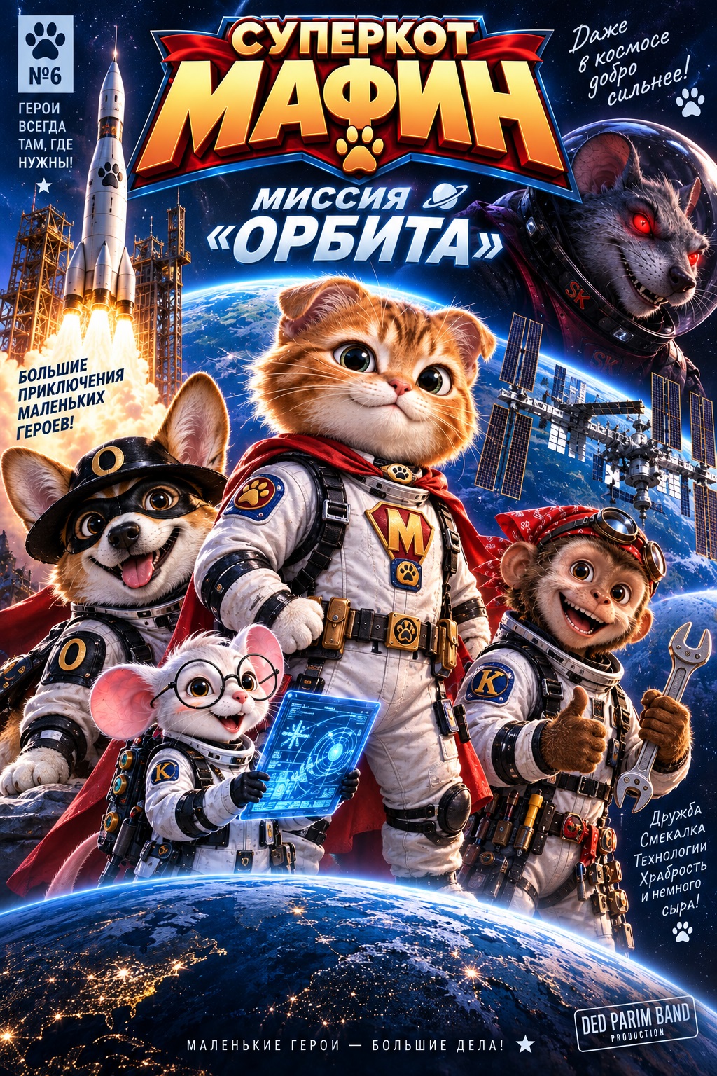 Суперкот Мафин: Миссия «Орбита» 