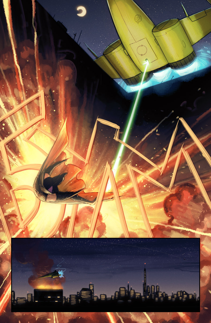 Комикс Могучий Мотылёк: выпуск №188