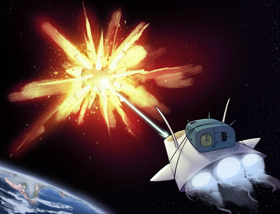 Комикс Могучий Мотылёк: выпуск №195