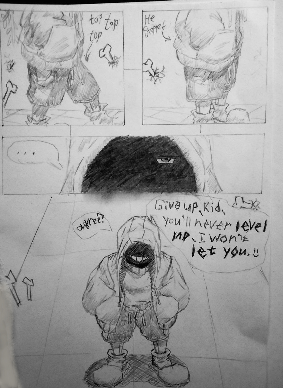 Комикс Dust tale (fan version): выпуск №2