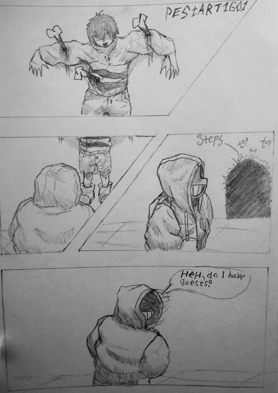 Комикс Dust tale (fan version): выпуск №3