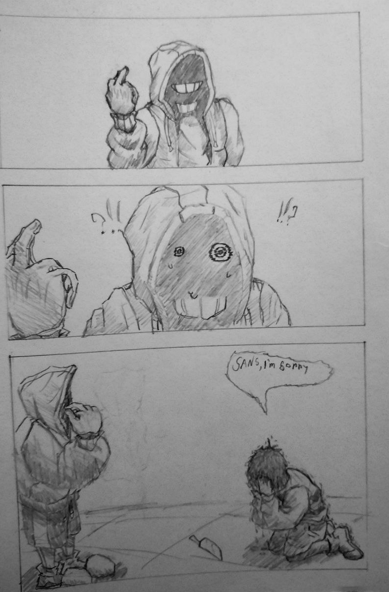 Комикс Dust tale (fan version): выпуск №4