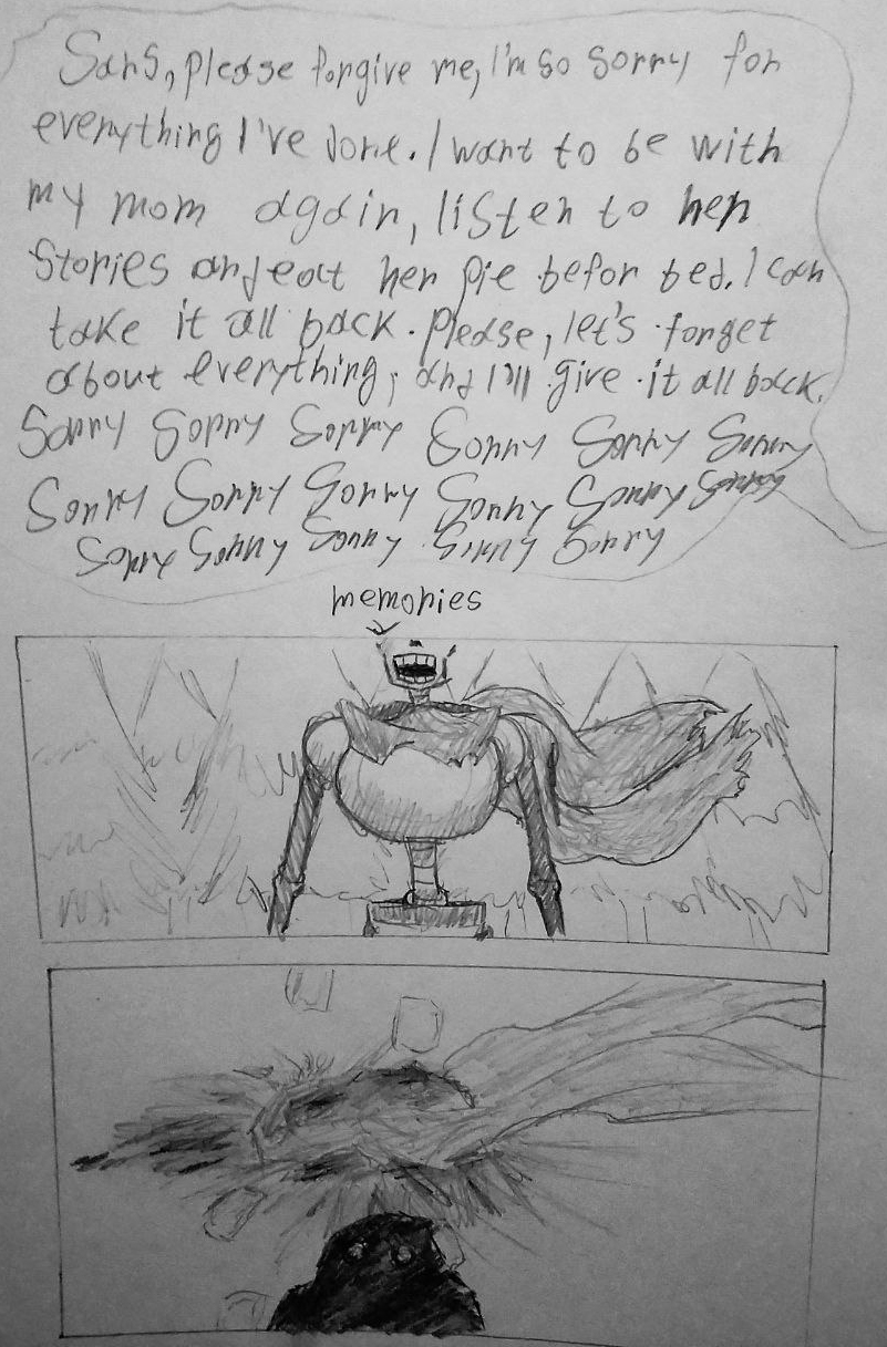 Комикс Dust tale (fan version): выпуск №5