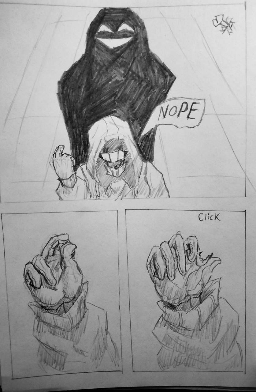 Комикс Dust tale (fan version): выпуск №7