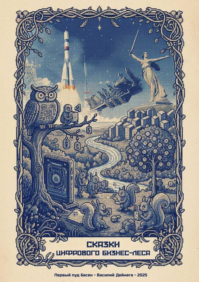 Первый пуд басен из цикла Сказки цифрового бизнес-леса