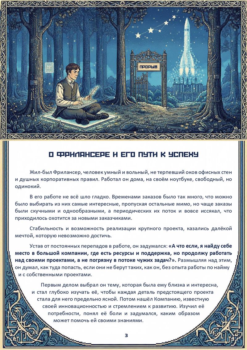 О Фрилансере и его пути к успеху