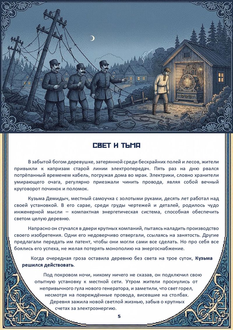 Свет и тьма