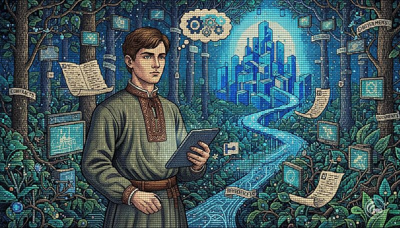 Комикс Сказки цифрового бизнес-леса: выпуск №23