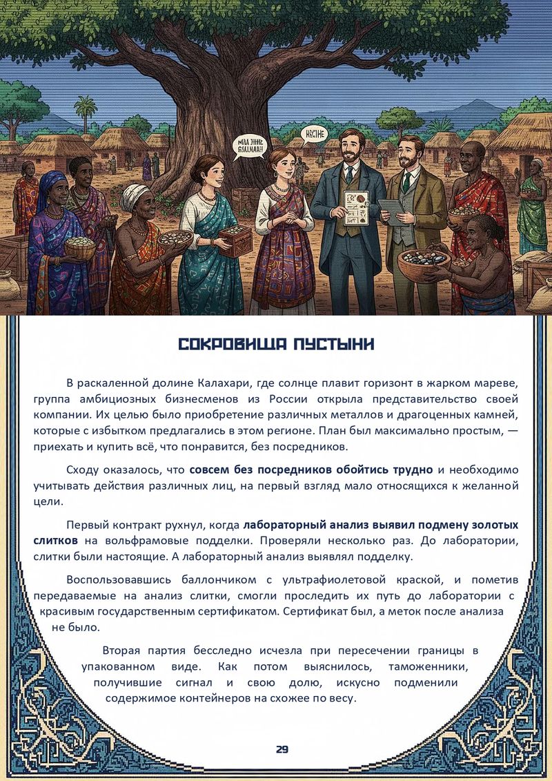 Сокровища пустыни