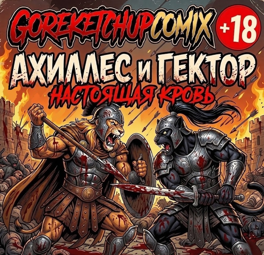 Ахиллес и Гектор. Настоящая кровь.