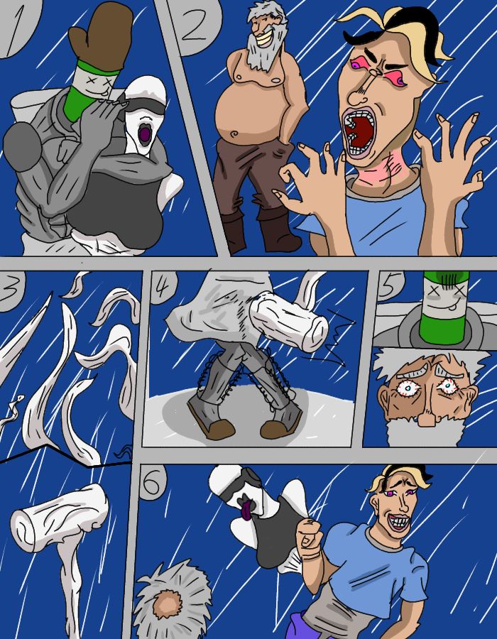 Комикс сумасшедшие приключения Джорнеплода Jorneplod`s crazy adventures: выпуск №18