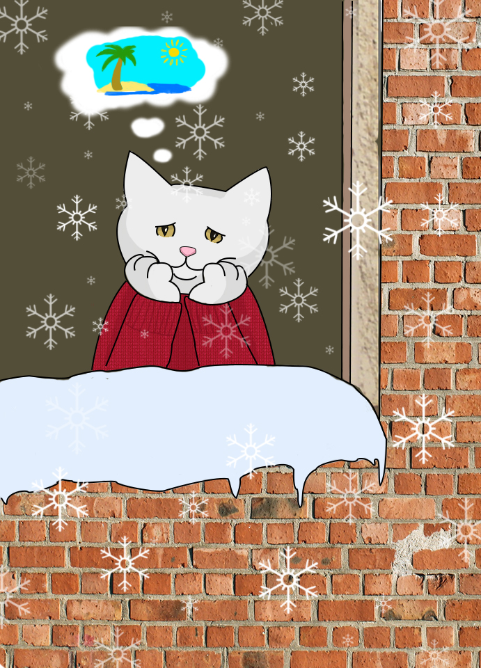 Щас бы в тепло....