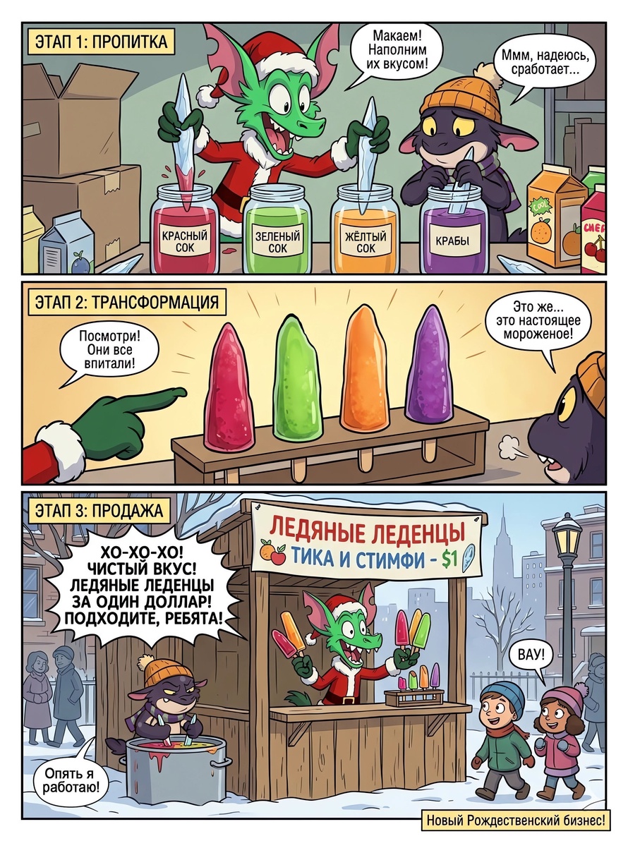 Комикс Тик и Стимфи: выпуск №72