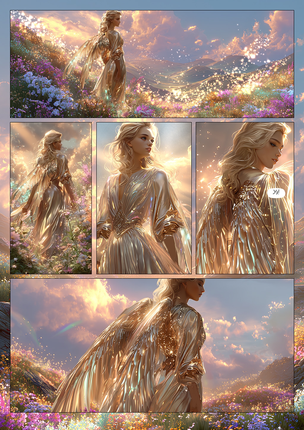 Комикс Ангел.Демон. РЕМЕЙК.: выпуск №63