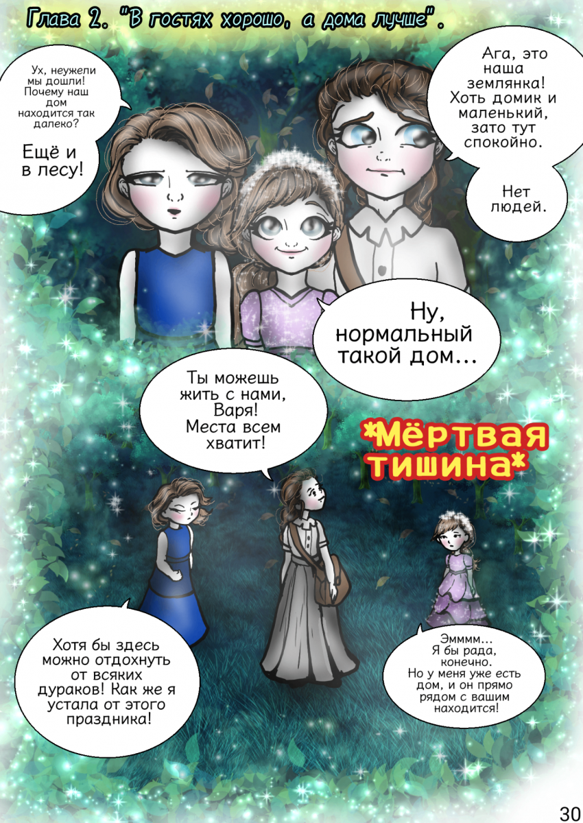 Глава 2. В гостях хорошо, а дома лучше.
