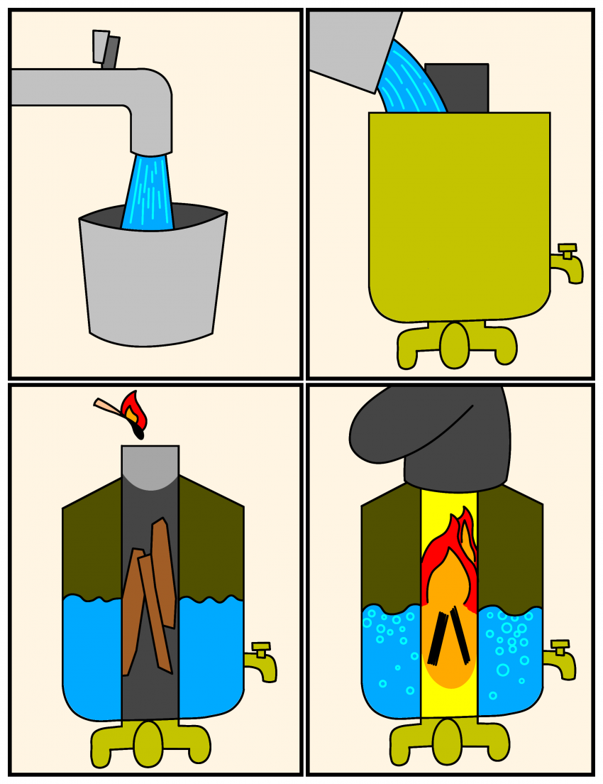 Комикс Чиби Крим пьëт чай: выпуск №2