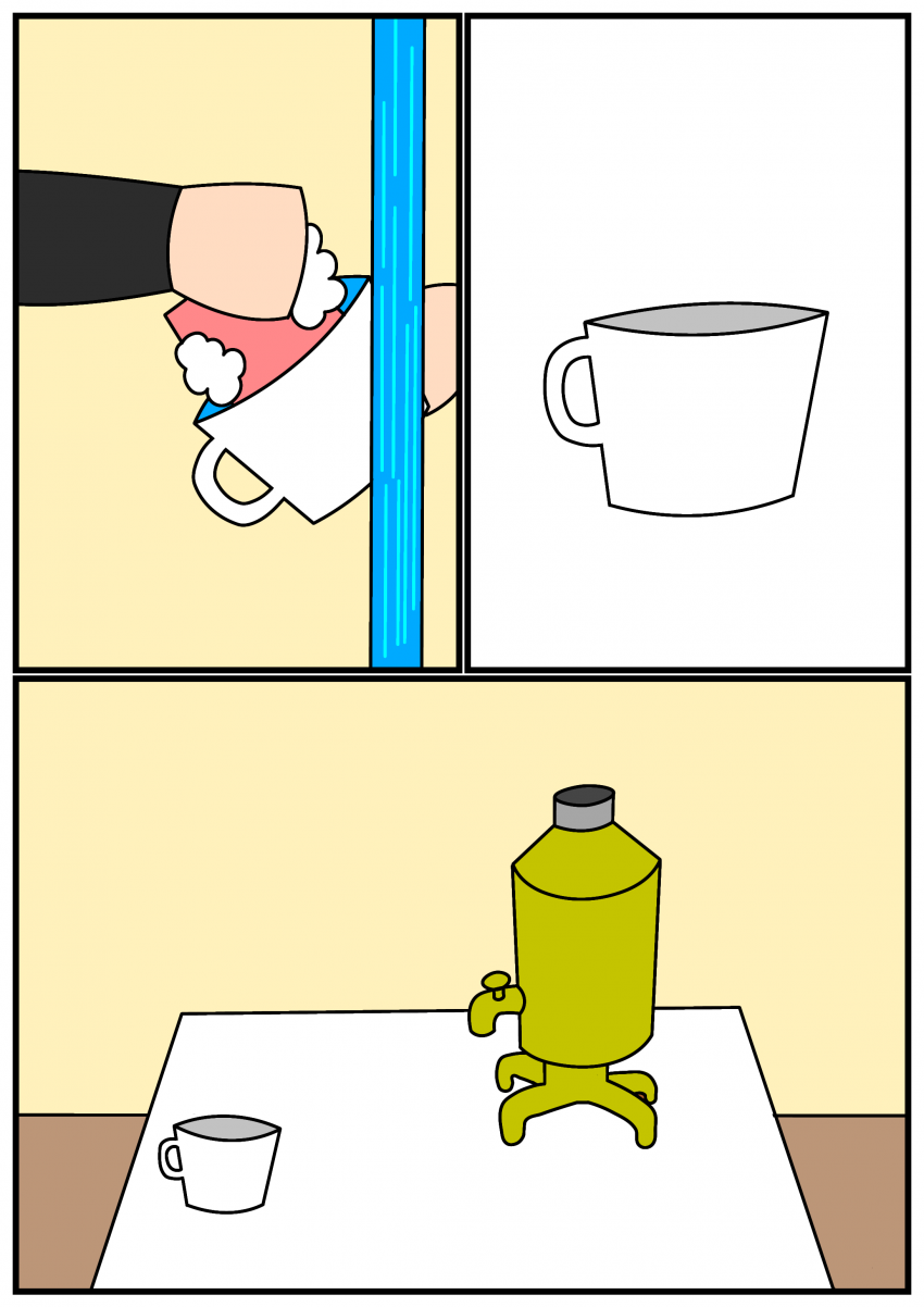 Комикс Чиби Крим пьëт чай: выпуск №3