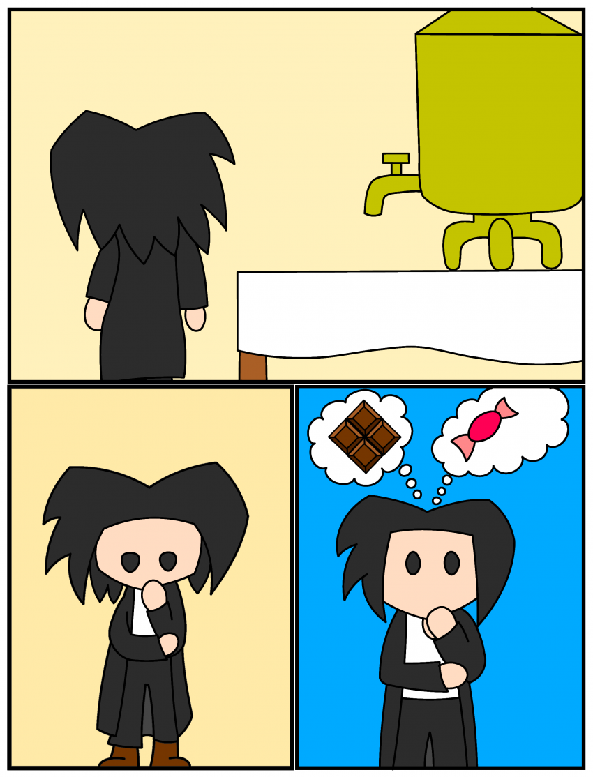 Комикс Чиби Крим пьëт чай: выпуск №4