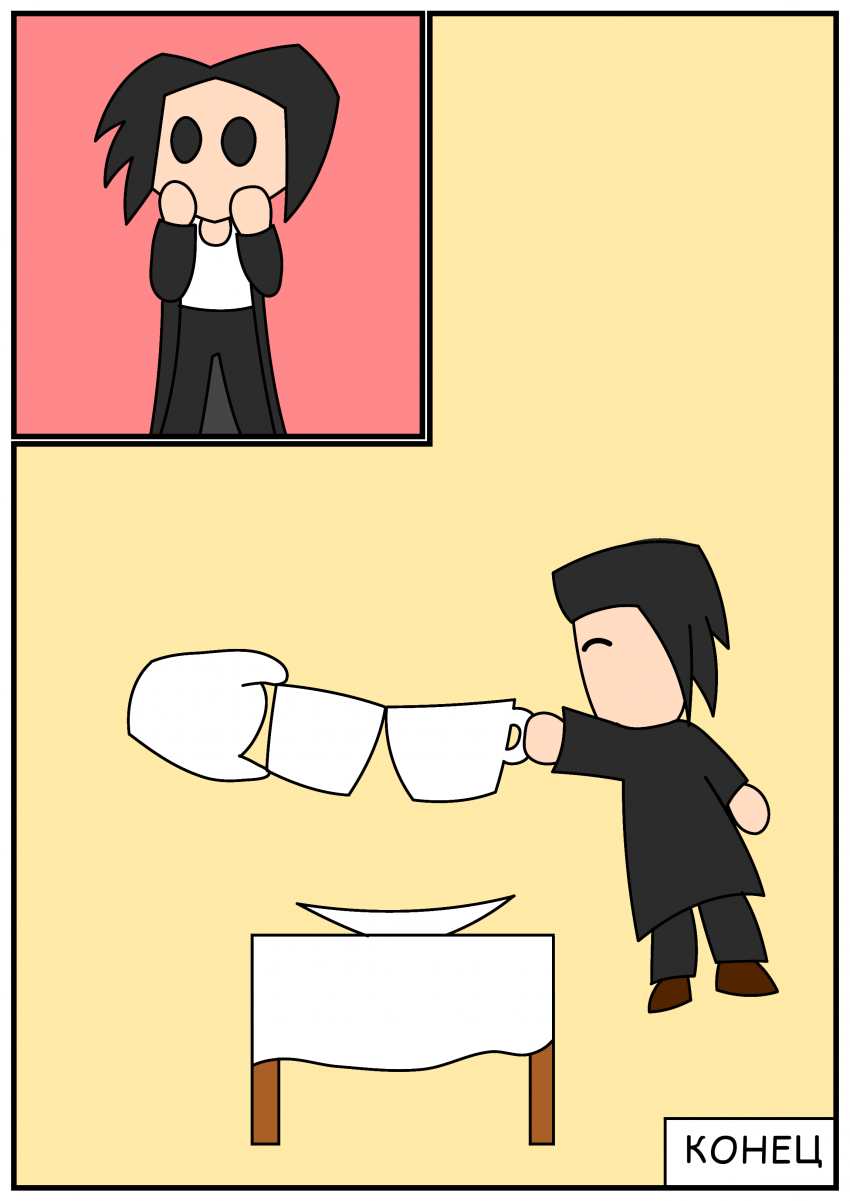 Комикс Чиби Крим пьëт чай: выпуск №11