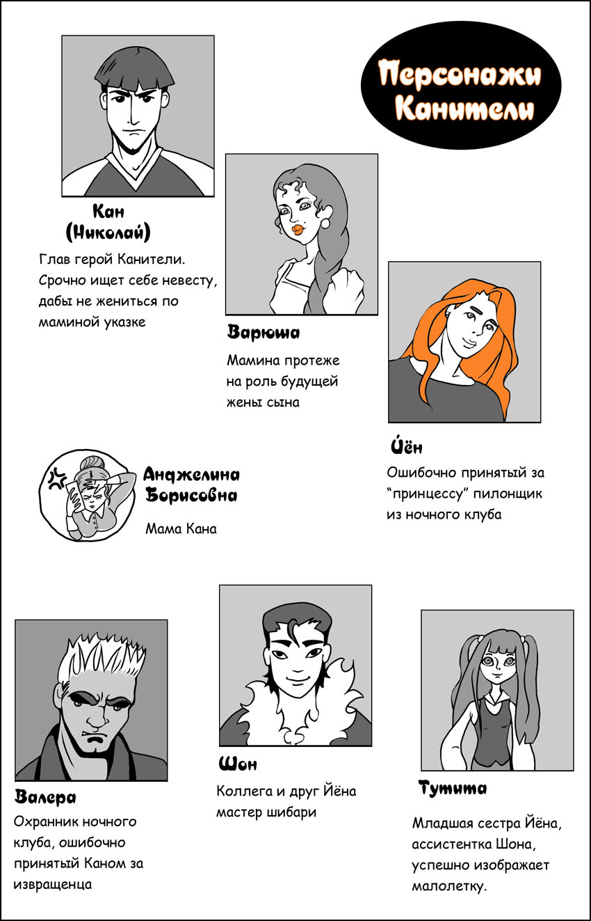 персонажи