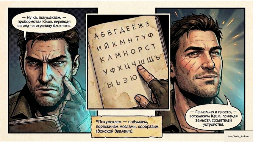 Комикс Кеша Шульман - Ростовский Индиана Джонс: выпуск №17