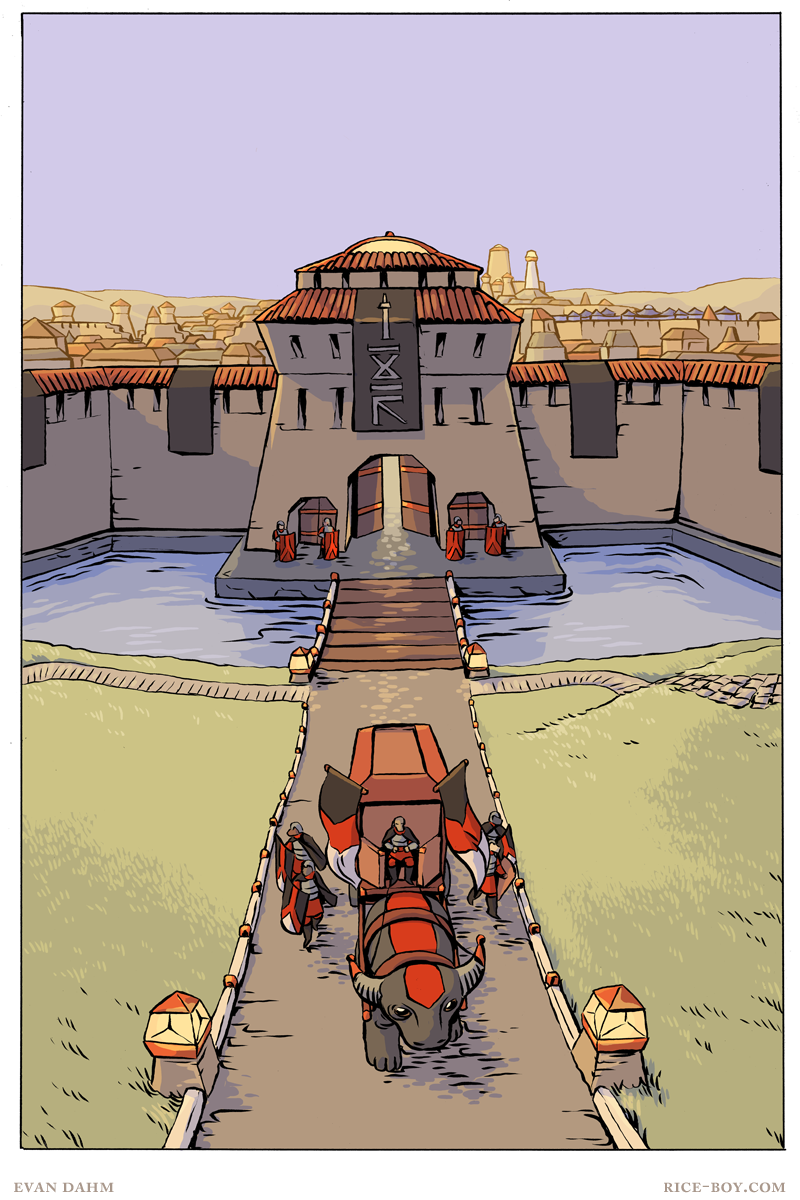 Комикс Ватту [Vattu]: выпуск №855