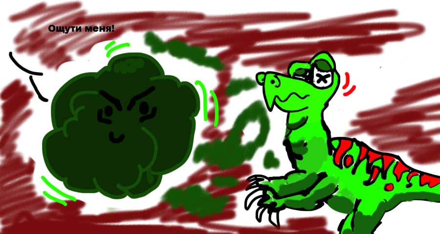 Комикс Приключения Динозаврика Леши: выпуск №6