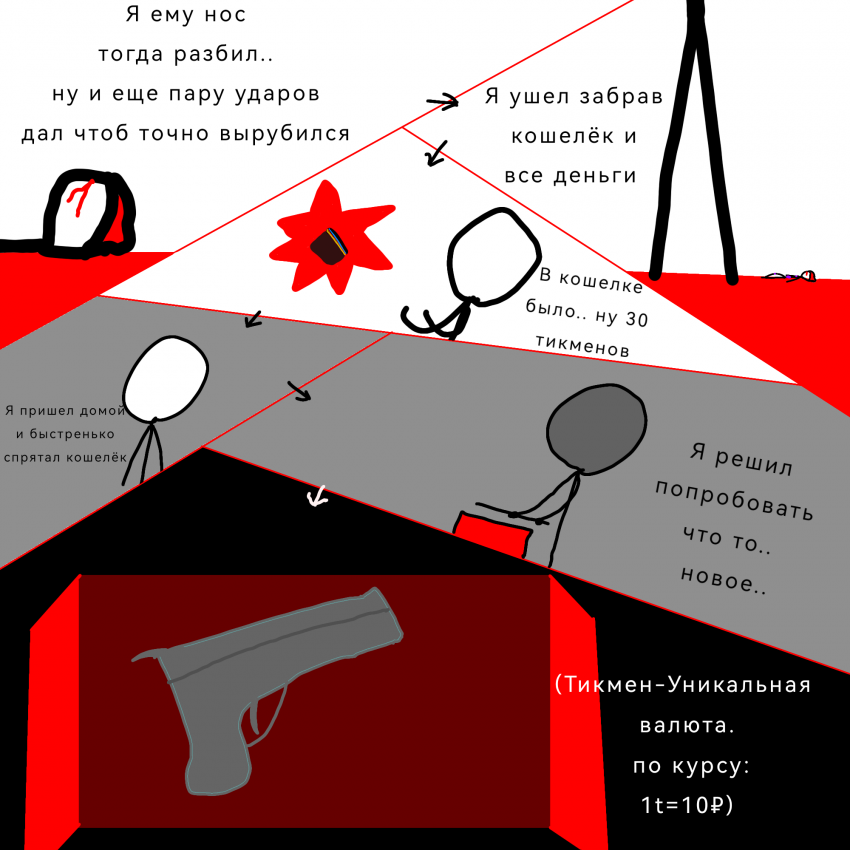 Комикс Killer Stikman: выпуск №3
