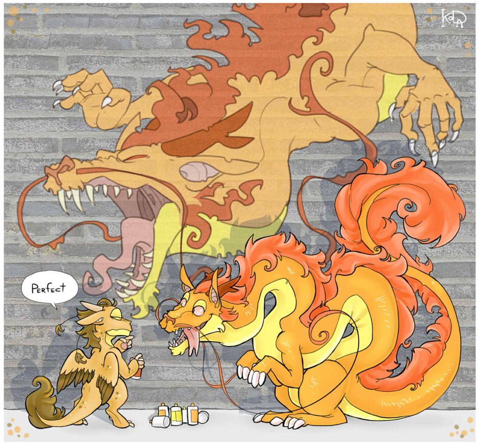 Комикс Мини-драконы: выпуск №18