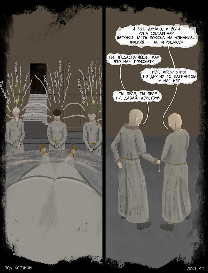 Комикс Под короной: выпуск №11