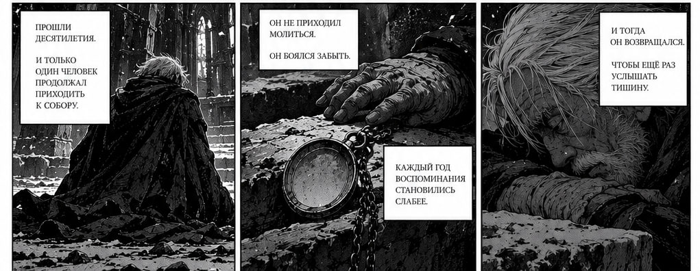 Комикс Железный собор: 100-летняя кровавая война: выпуск №4