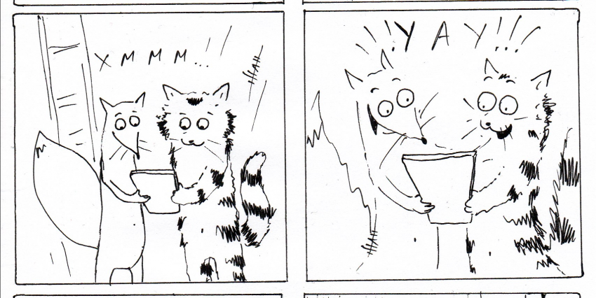 Комикс Неполный лисец: выпуск №327