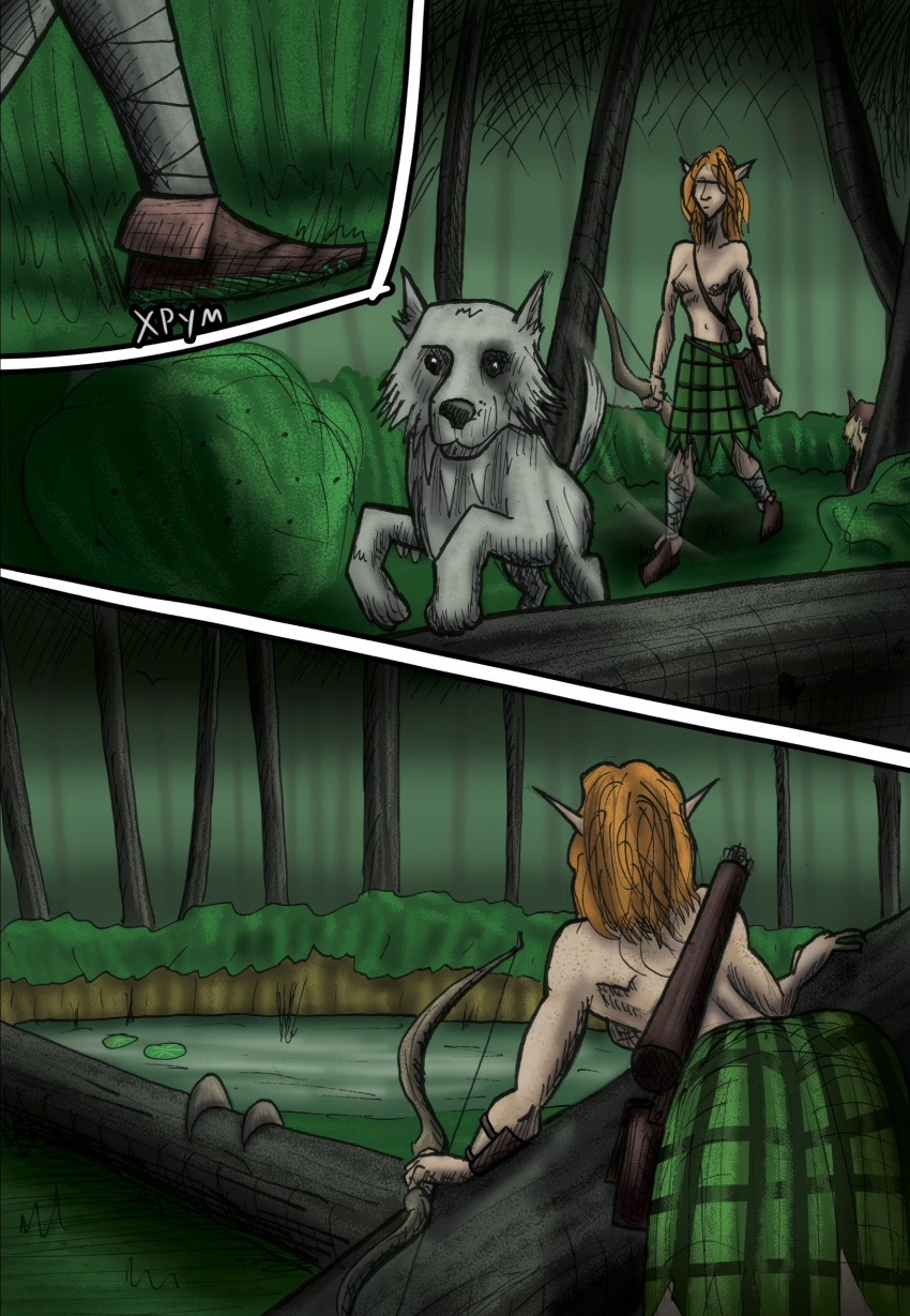 Комикс Лесной Кошмар: выпуск №4
