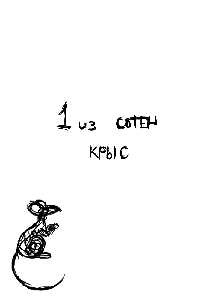 Один из сотен крыс