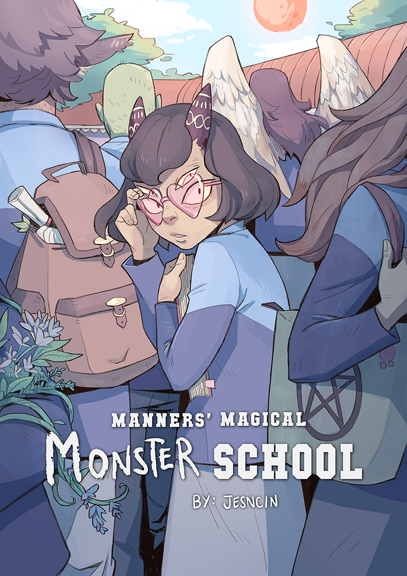 Комикс Магическая Школа Монстров Маннер [Manners' Magical Monster School]: выпуск №1