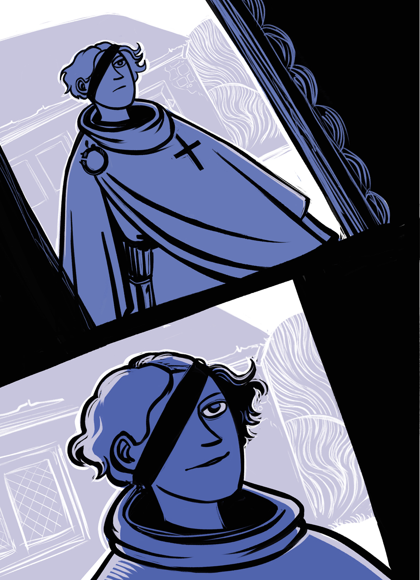 Комикс Приключения печальной леди Магды, её друга благородного рыцаря Харальда и других героев – знатных и не очень: выпуск №31