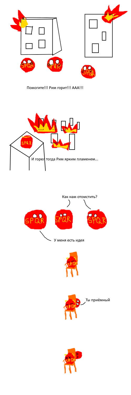 Комикс Countryballs: выпуск №1