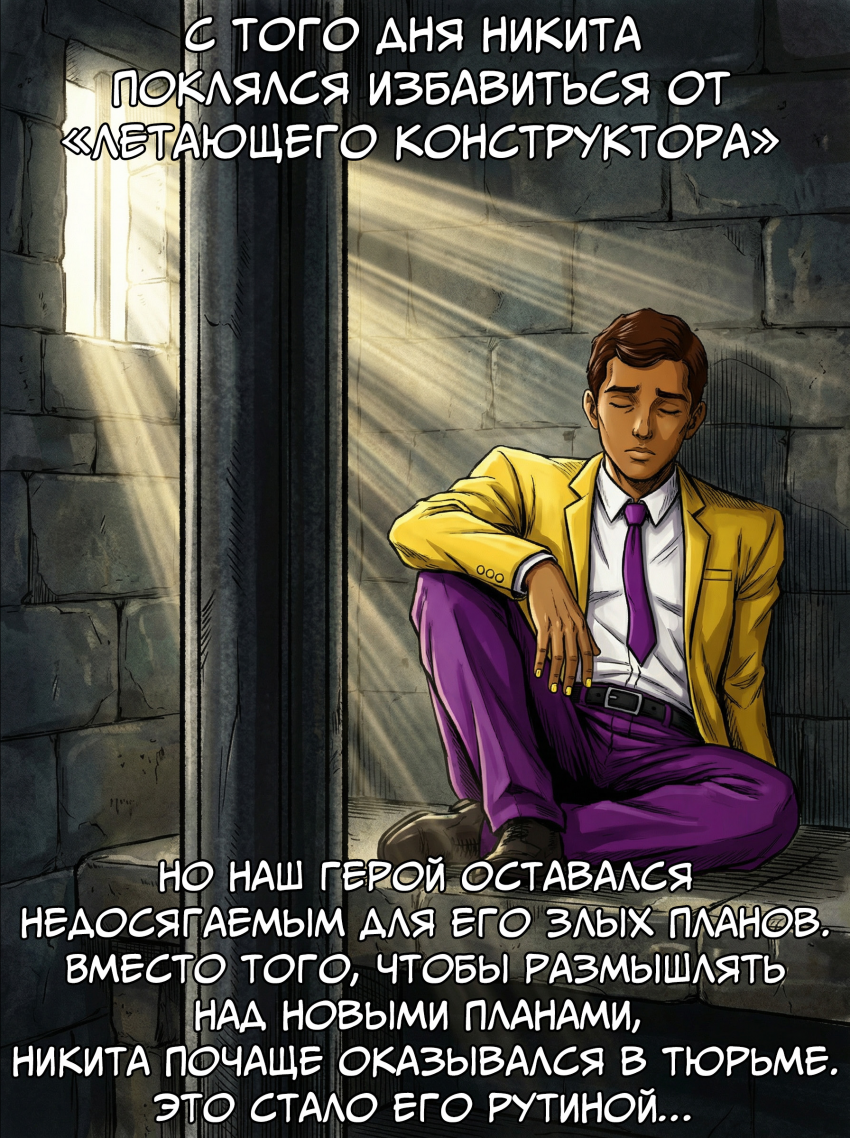 Комикс Mystery of the "Flying Constructor" | Coming Wool: выпуск №7