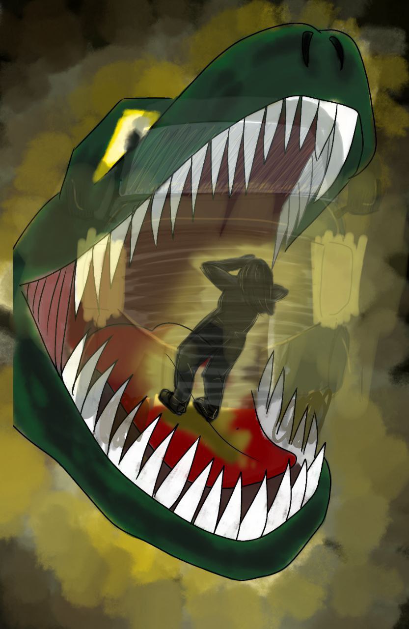 Комикс Злодейке нужен тираннозавр: выпуск №7