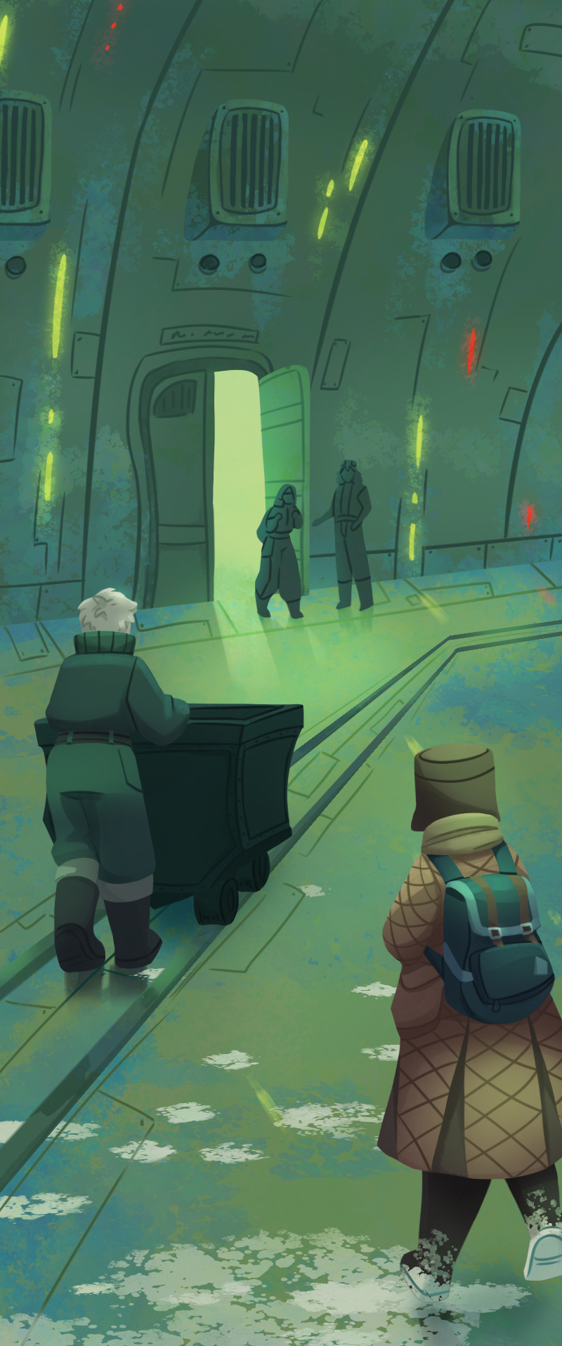 Комикс Снег сохраняет тепло: выпуск №257