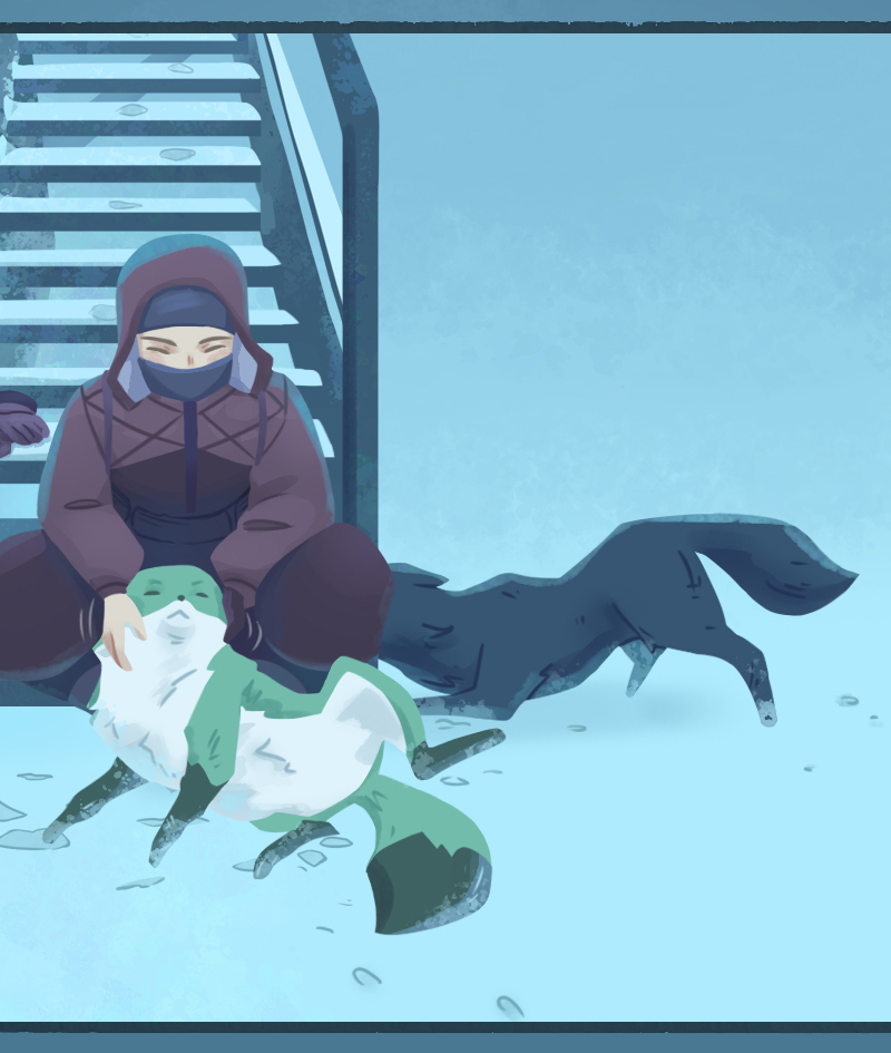 Комикс Снег сохраняет тепло: выпуск №283