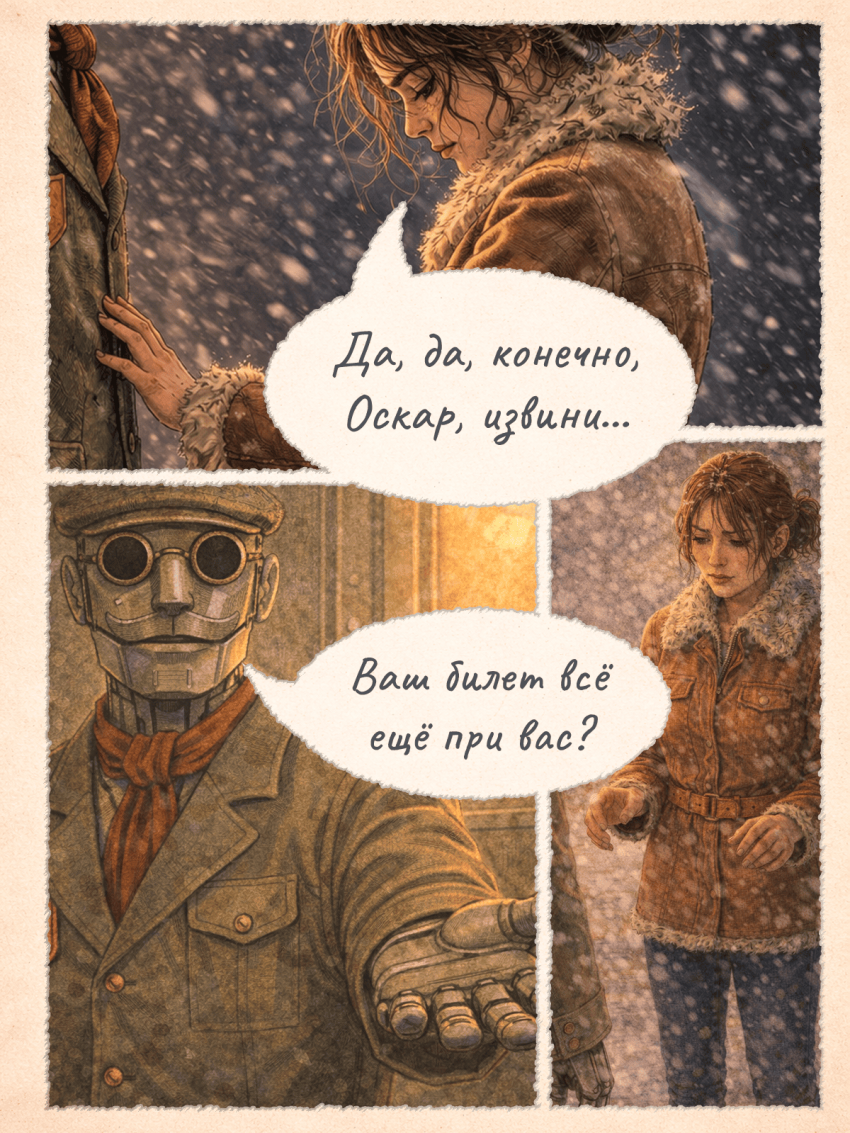 Комикс Syberia: Два билета в приключение: выпуск №20