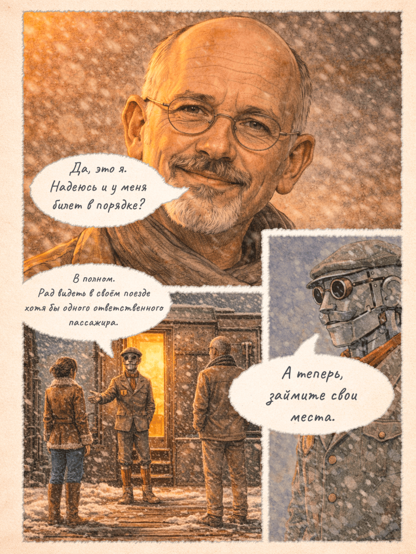 Комикс Syberia: Два билета в приключение: выпуск №24