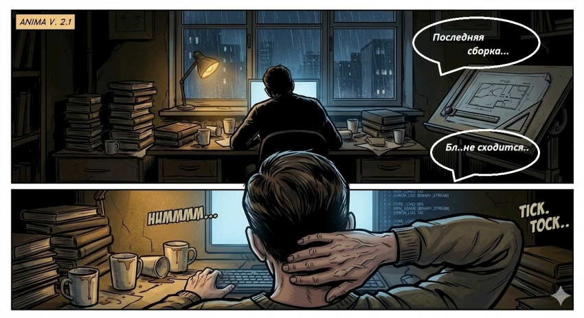 Комикс ANIMA предел реальности: выпуск №2