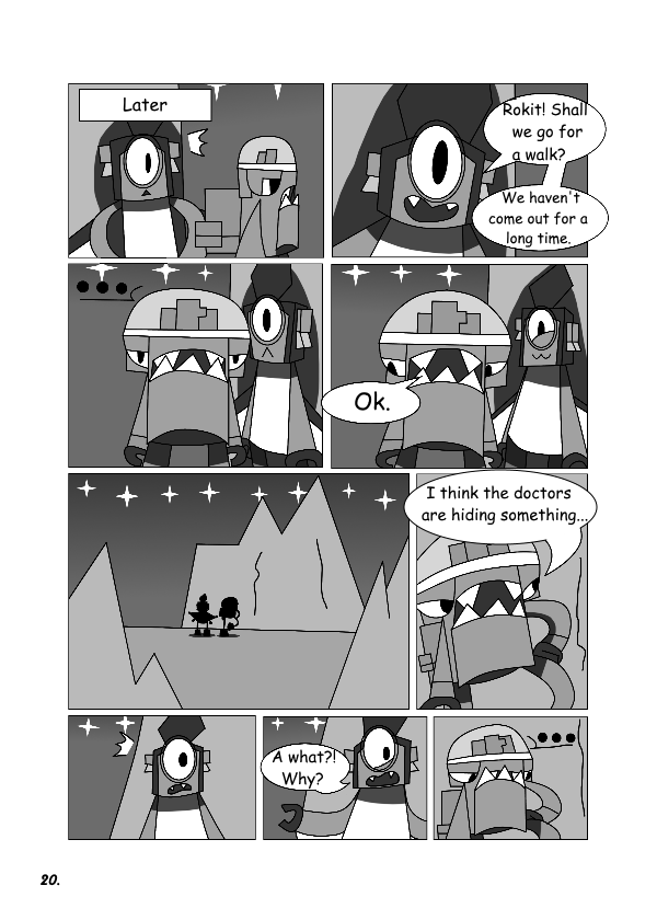 Комикс Mixel Monsters: Nightmare Warning: выпуск №20